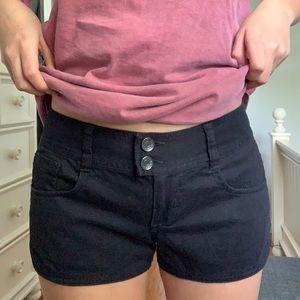 EXPRESS Black Khaki Shorts